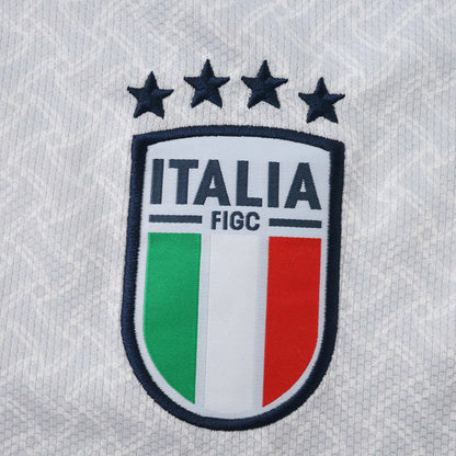 Camiseta Selección de Italia MANGA LARGA alternativa blanca - Copa del Mundo 2026