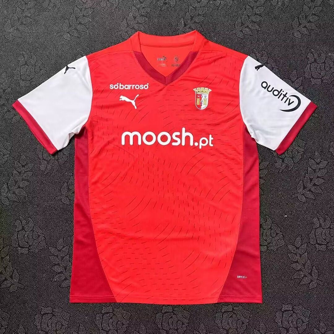 Camiseta Braga Roja local 2024/25