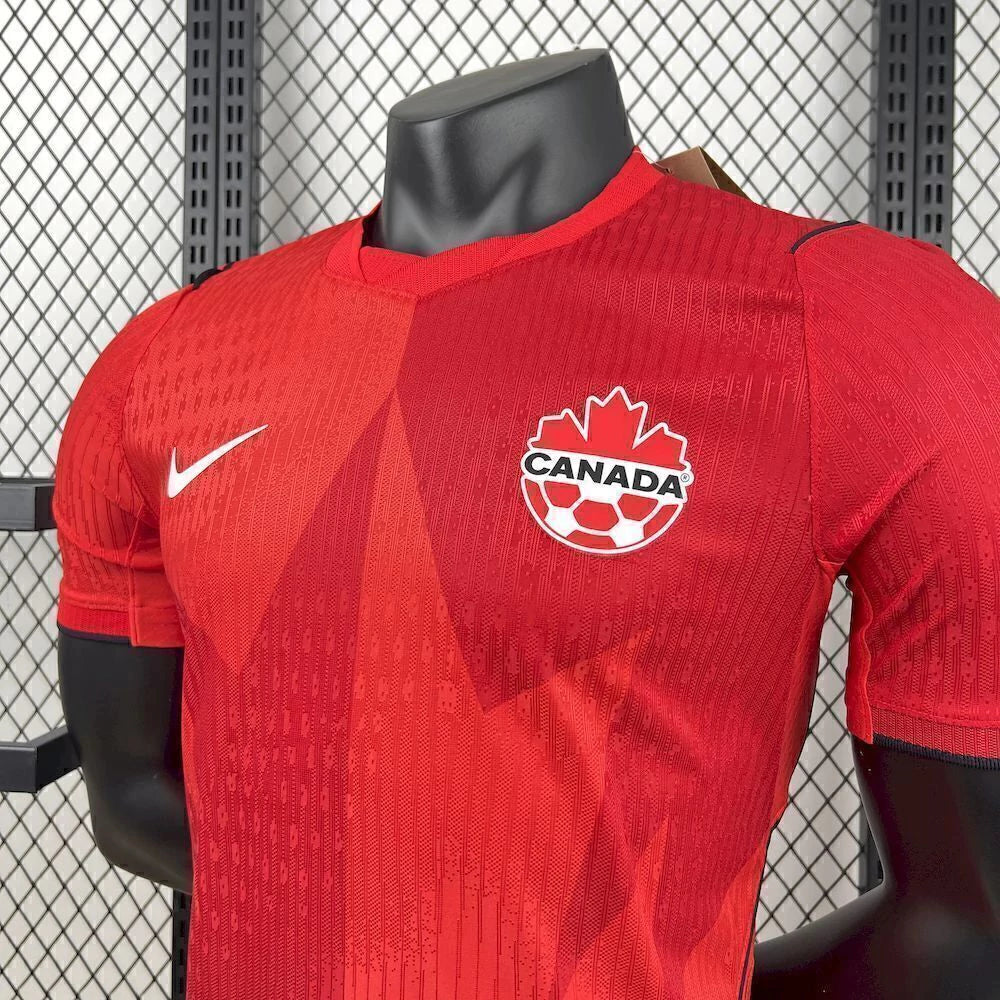 Camiseta Selección de Canadá principal roja COPA DEL MUNDO 2026 - PLAYER - AUTHENTIC
