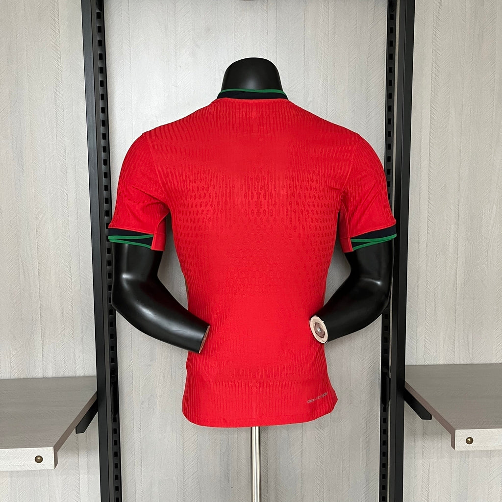 Camiseta Portugal Roja Local Euro 2024 Jugador