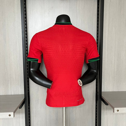 Camiseta Portugal Roja Home Euro 2024 Player
