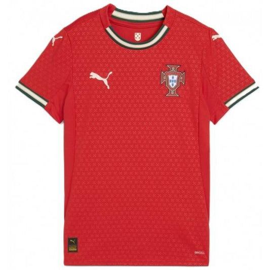 Camiseta Femenina Selección de Portugal roja principal 2025