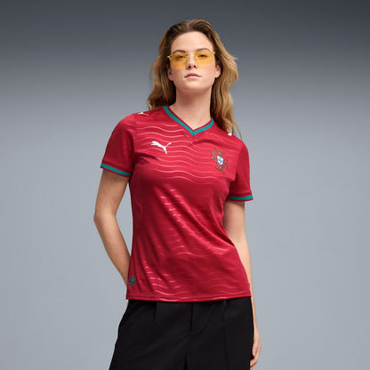 Camiseta Femenina Selección Portugal roja principal COPA DEL MUNDO 2026