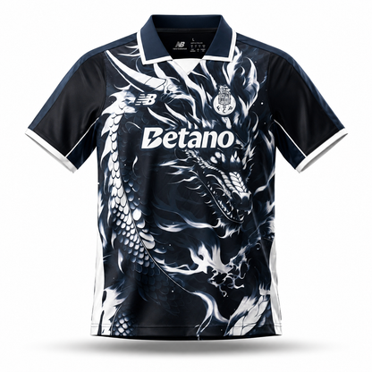 Camiseta dragão azul y negra concept 2026/27 - LANZAMIENTO EXCLUSIVO