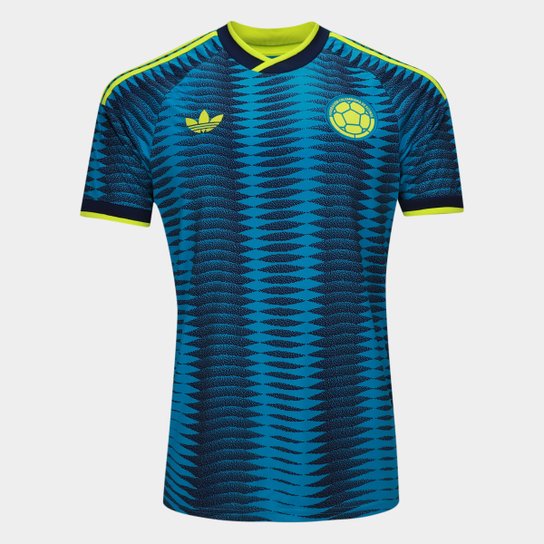 Camiseta Selección de Colombia alternativa azul - Copa del Mundo 2026