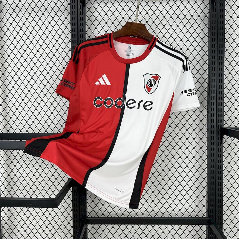 Camiseta River Plate Home 2025/26 rojo y blanco
