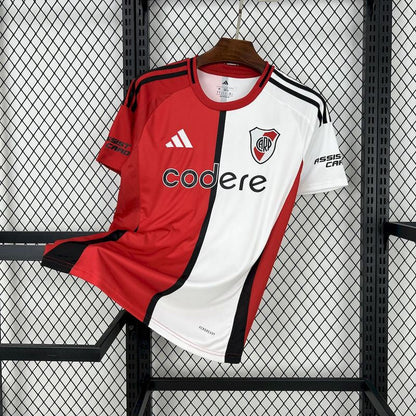 Camiseta River Plate Home 2025/26 rojo y blanco