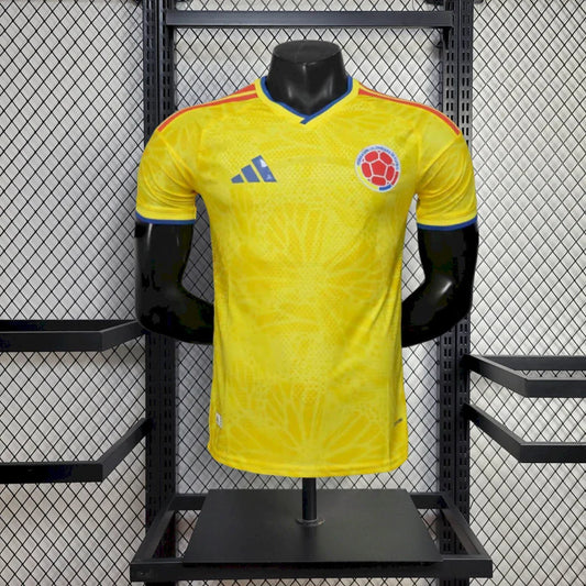 Camiseta Colombia principal copa del mundo 2026 amarilla - PLAYER