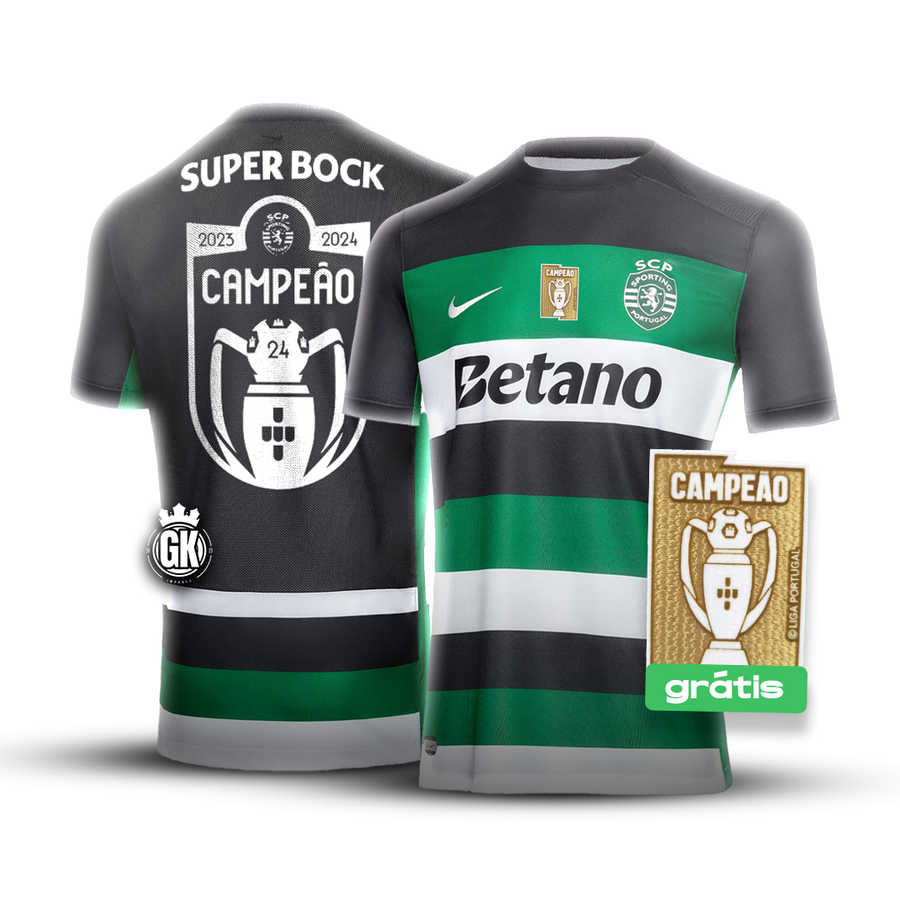 Camiseta principal CAMPEÓN NACIONAL + PARCHE CAMPEÓN 2024/25