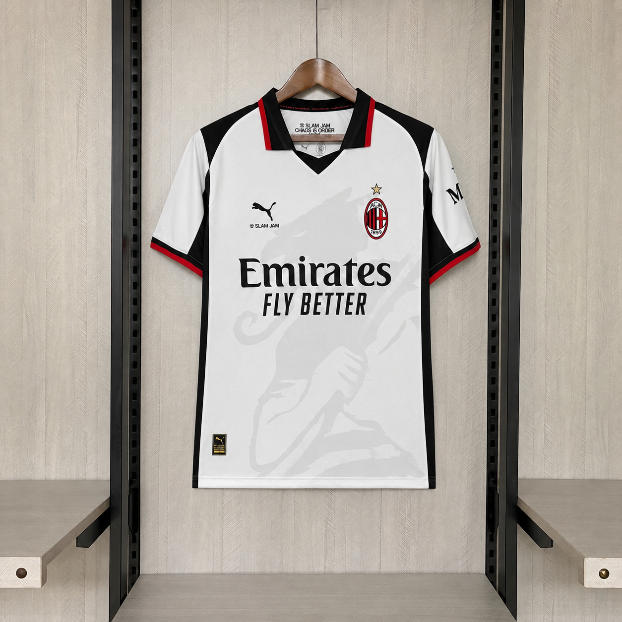 Camiseta Milan Cuarta - Special Edition Slam Jam 2026/27 - gris