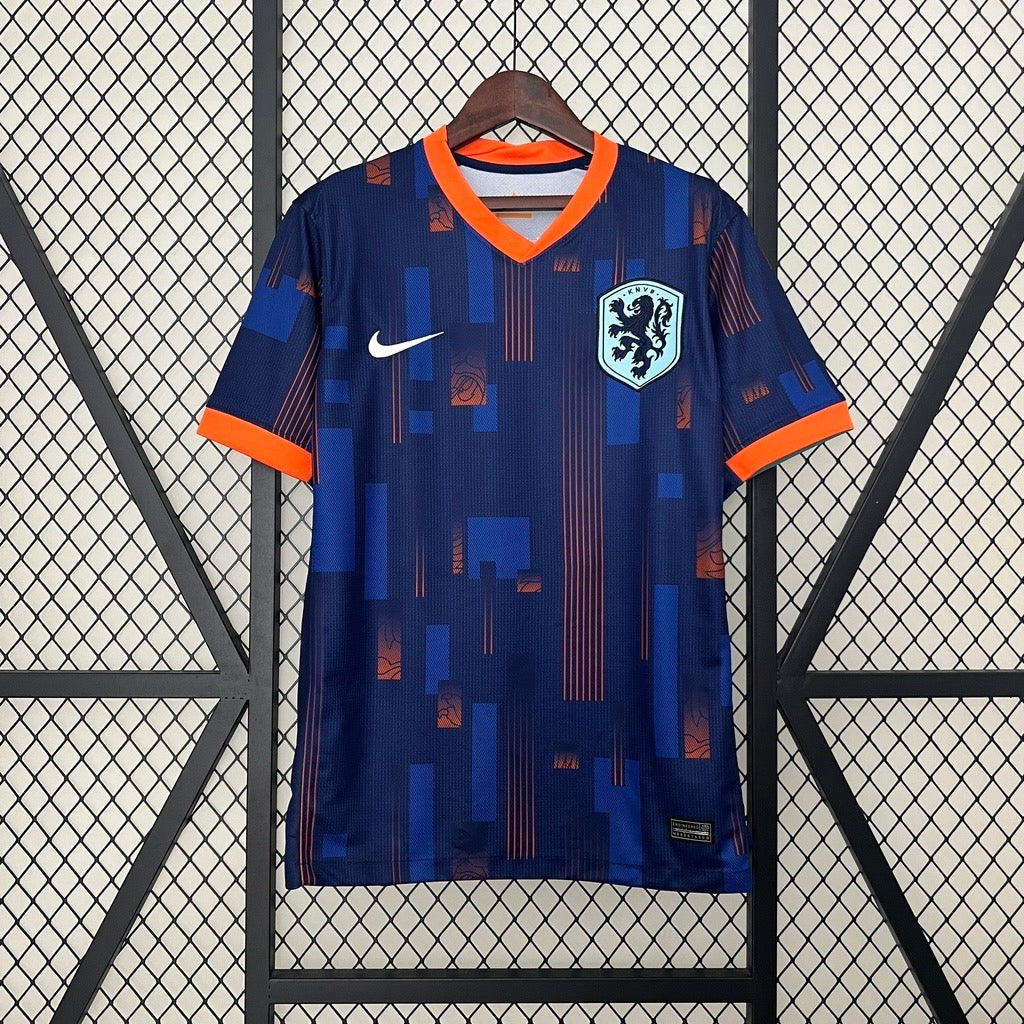 Camiseta Países Bajos Visitante Euro 2024