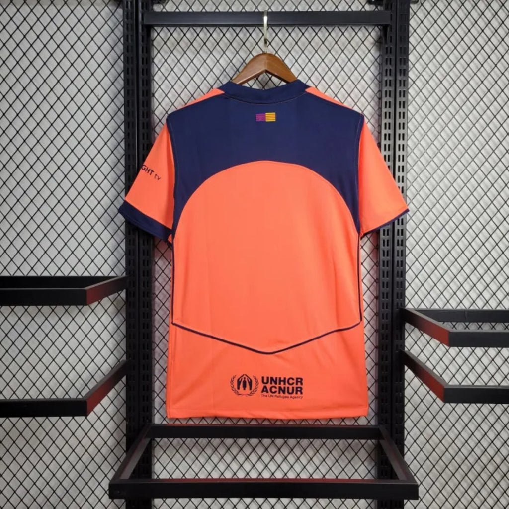 Camiseta FC Barcelona tercera naranja 2025/26 - TOTAL 90