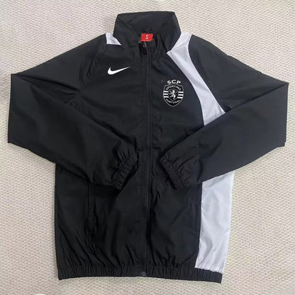 Chaqueta negro leão 2026/27 cremallera completa