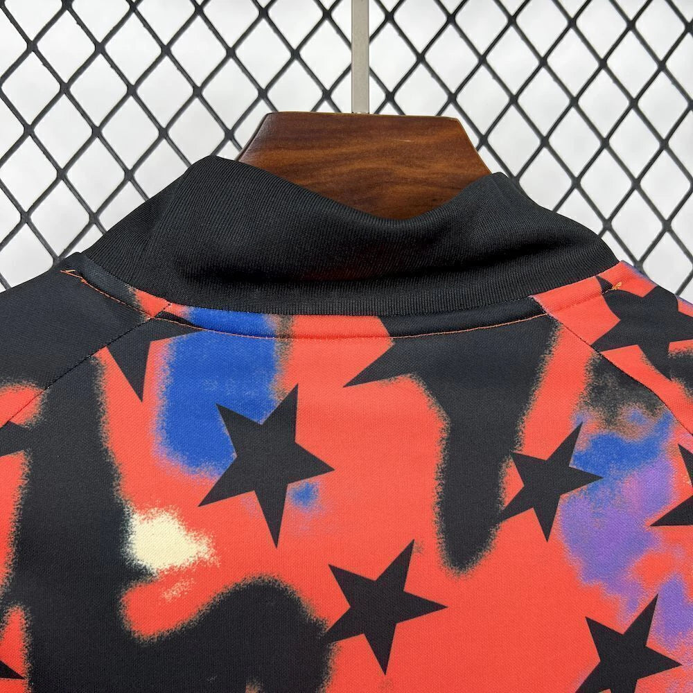 Camiseta Estados Unidos EUA portero manga larga Copa del Mundo 2026 - naranja y negra