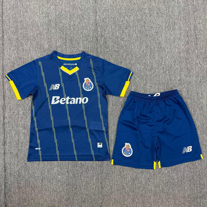 Conjunto infantil quarto equipación 2025/26 azul