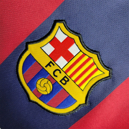 Camiseta Barcelona Home Retro 2014/15 - Roja y Azul
