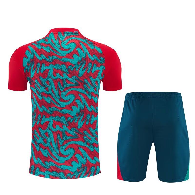 Conjunto Infantil Selección de Portugal roja y verde 2026/27 COPA DEL MUNDO