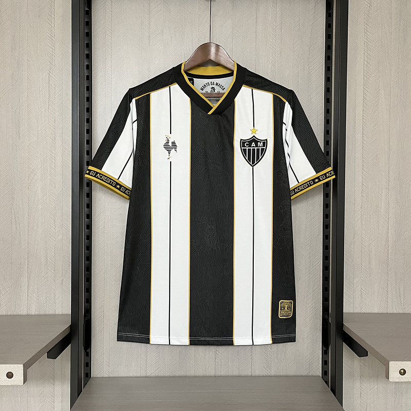 Camiseta Atlético Mineiro special 2025/26 negra y blanca