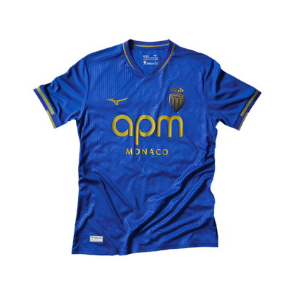 Camiseta AS Mónaco alternativa azul 2025/26