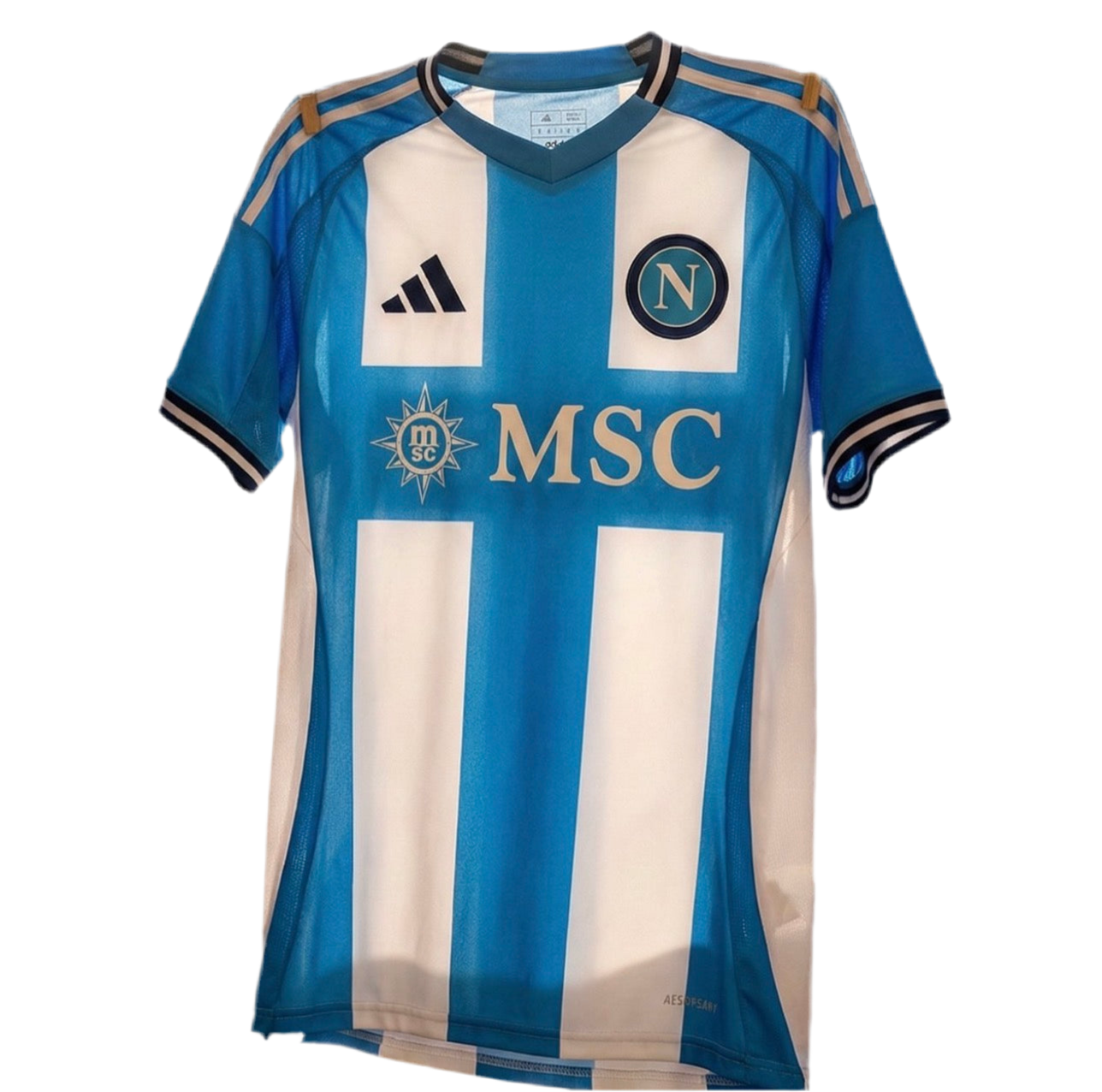 Camiseta Napoles azul y blanca 2026/27 - napoli