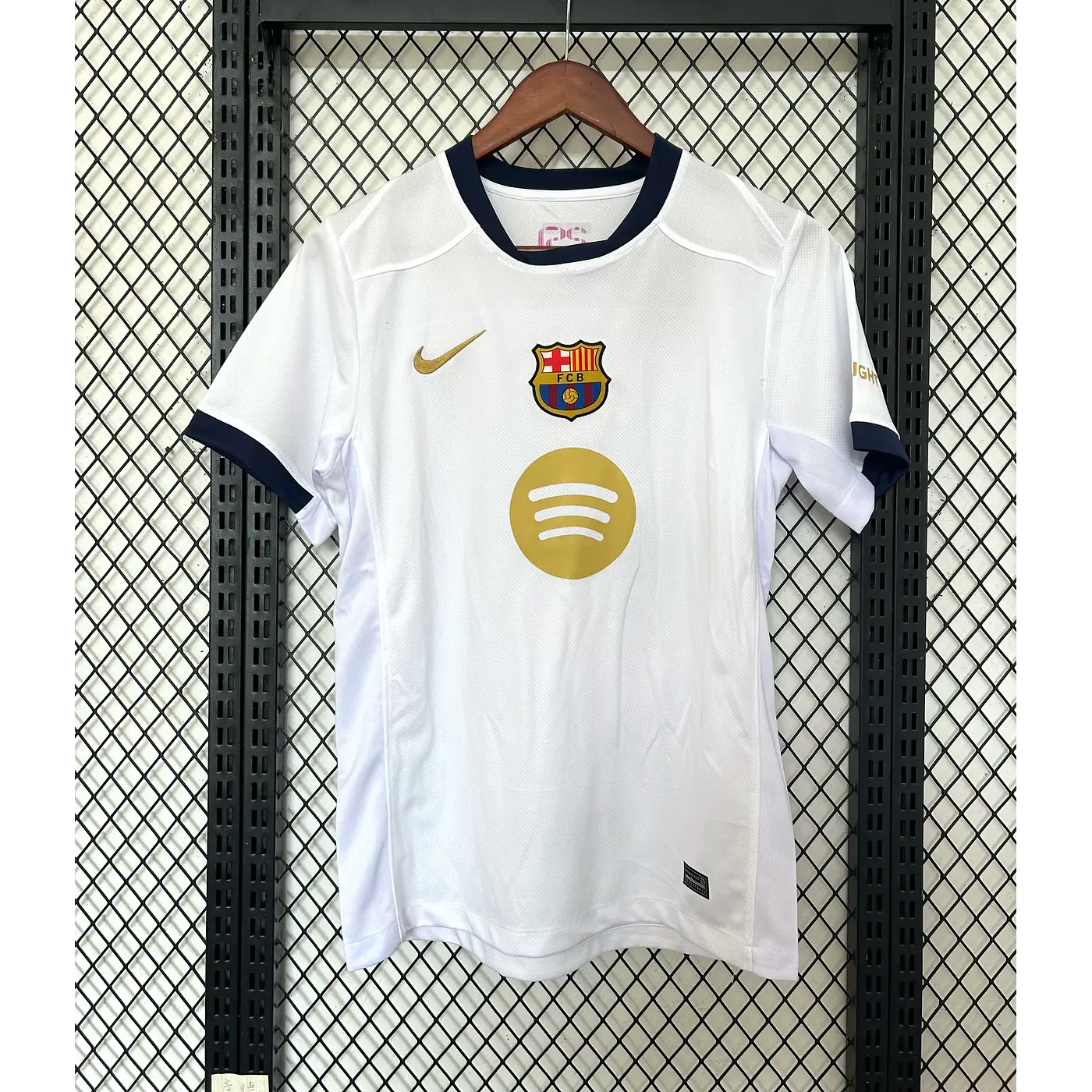 Camiseta Barcelona away blanca 2025/26