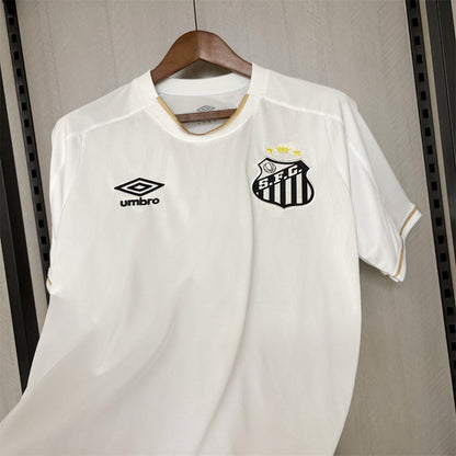 Camiseta Santos home 2026 blanca