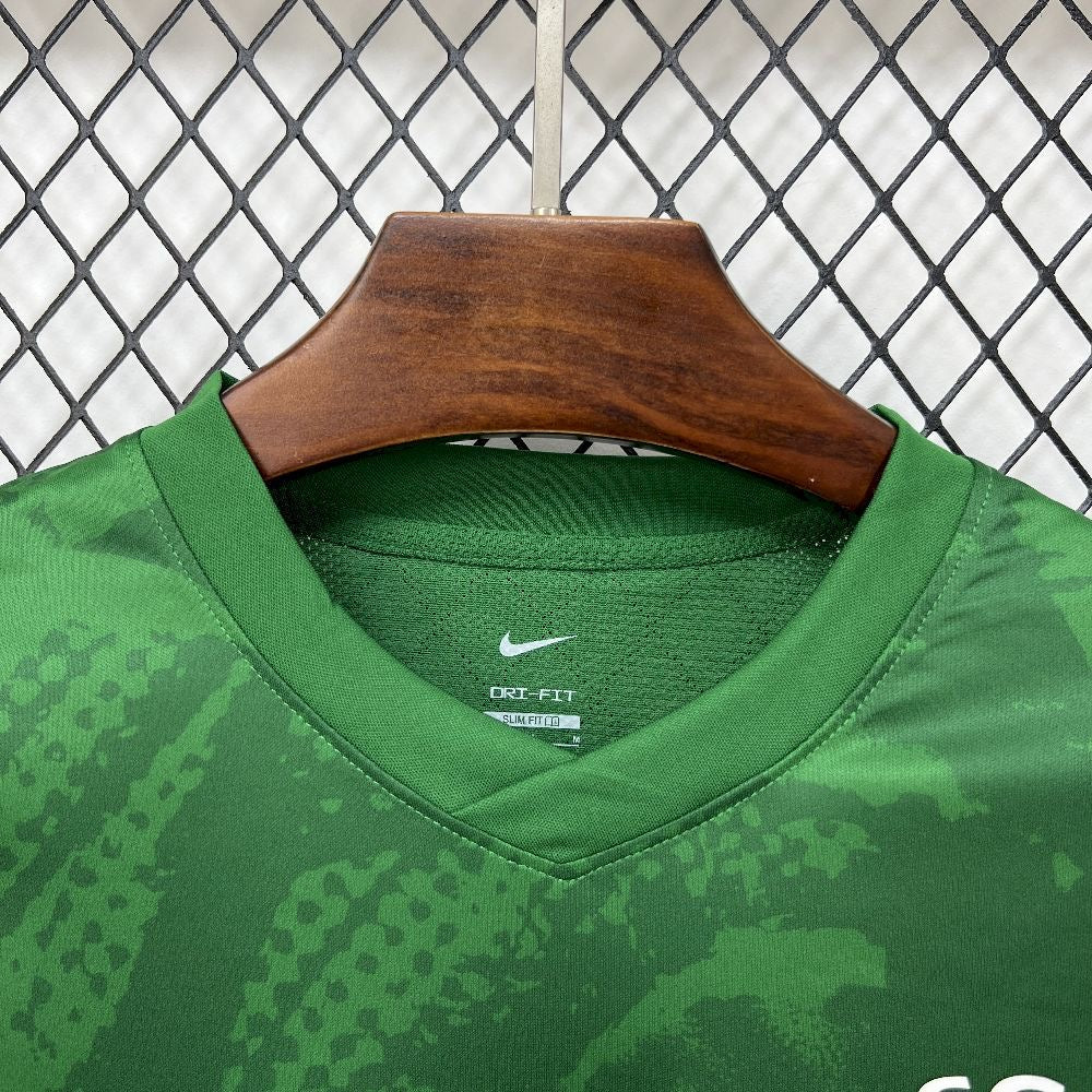Camiseta pre-partido verde 2025/26