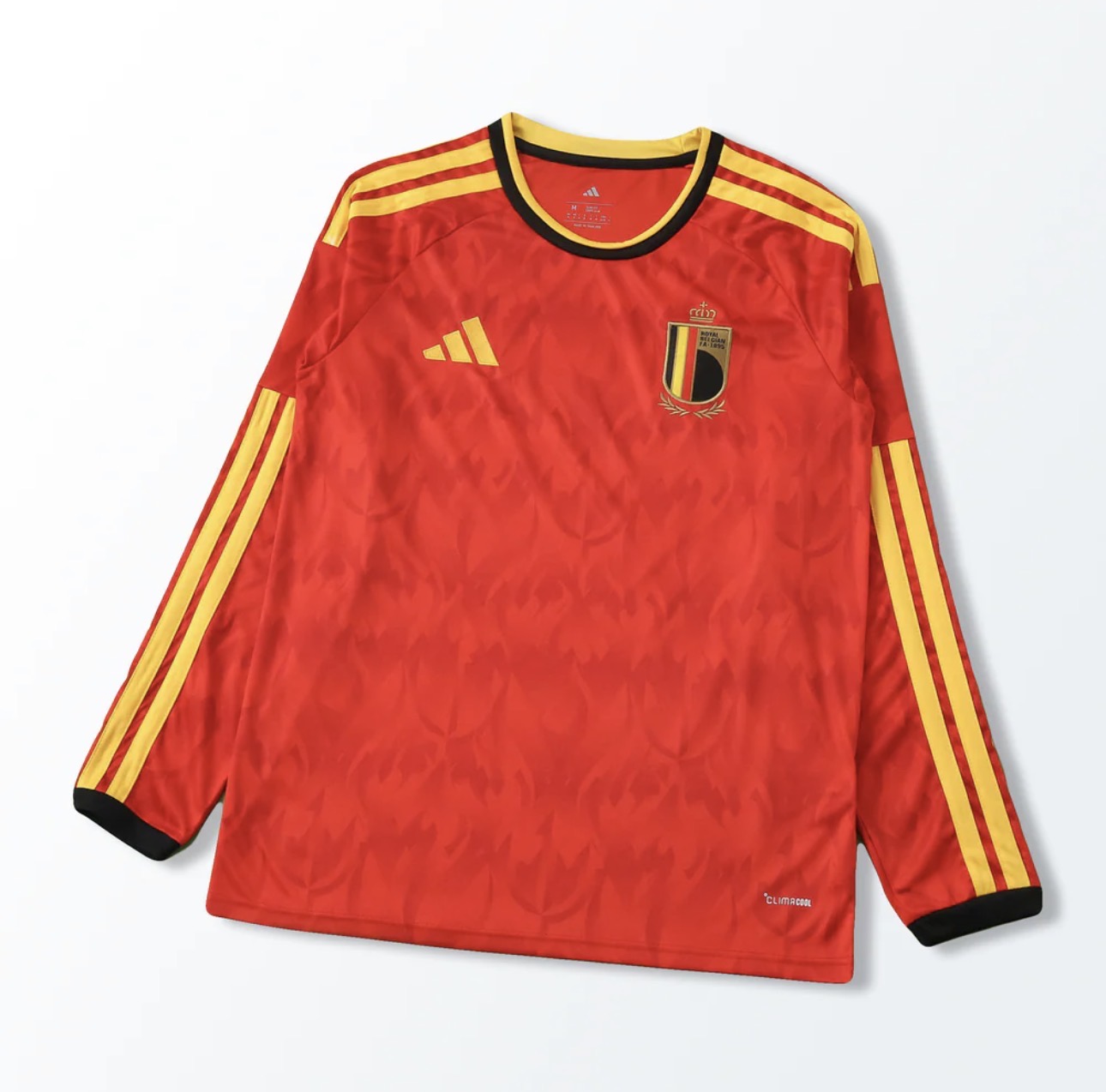 Camiseta Selección de Bélgica MANGA LARGA principal roja - Copa del Mundo 2026