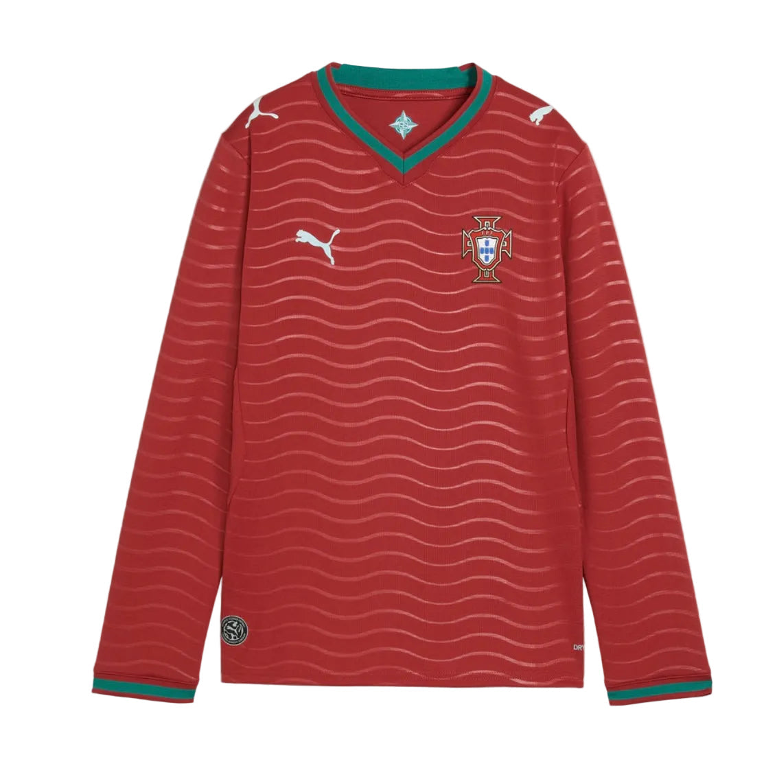 Camiseta Selección de Portugal MANGA LARGA principal copa del mundo 2026 roja