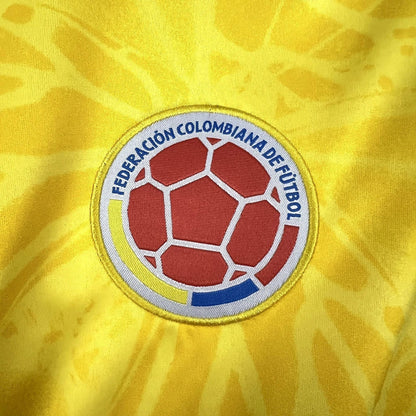 Camiseta Selección de Colombia  MANGA LARGA principal amarilla - Copa del Mundo 2026