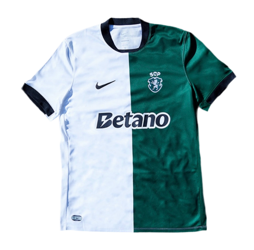Conjunto infantil STROMP cuarta equipación blanco/verde 2025/26