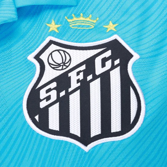 Camiseta Santos third azul 2025/26
