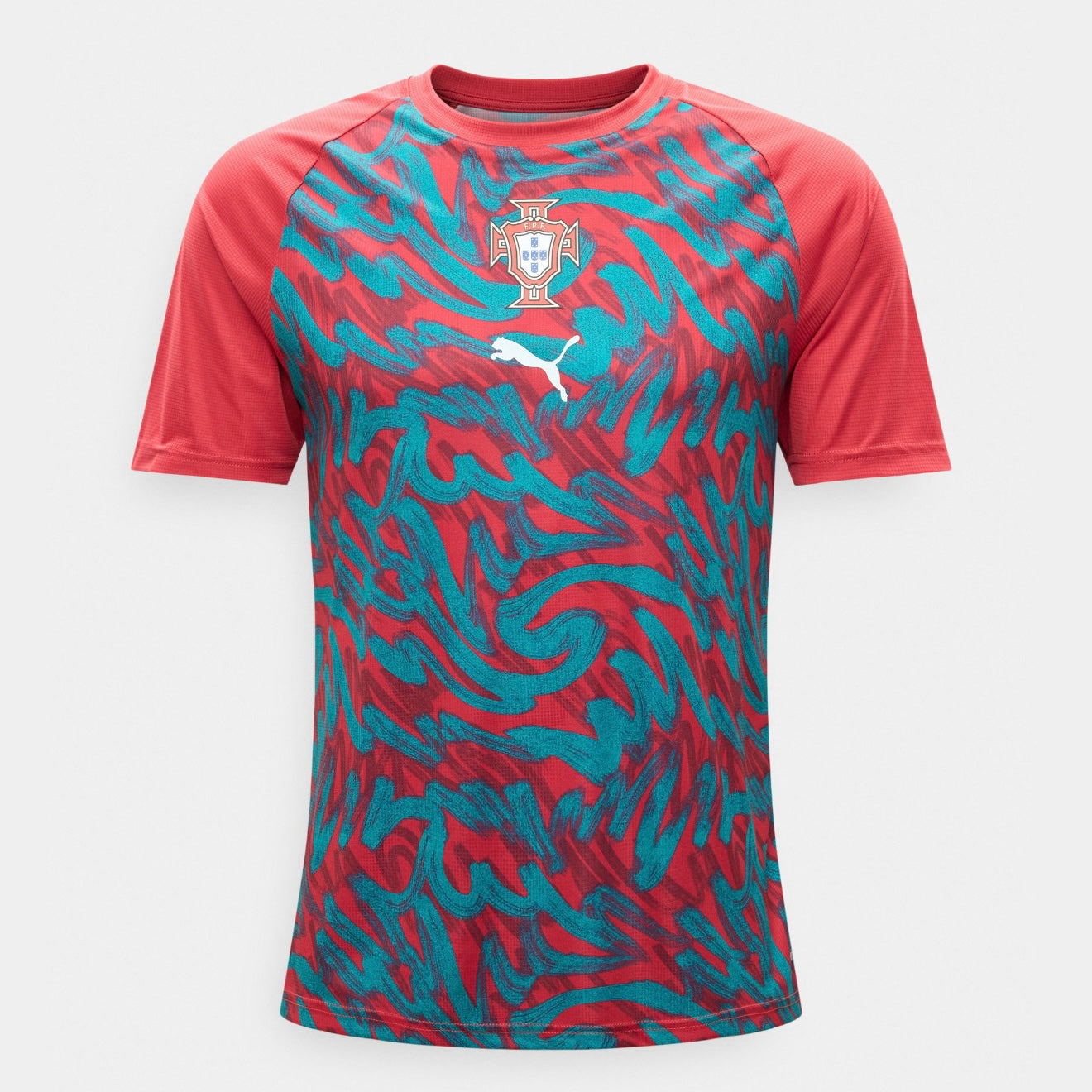 Camiseta Portugal pre-partido l 2026/27 - roja y verde