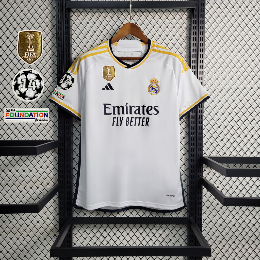 Camiseta Real Madrid blanca Local 2023/24