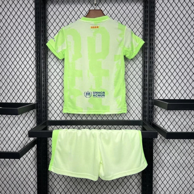 Conjunto infantil Barcelona tercera 2024/25