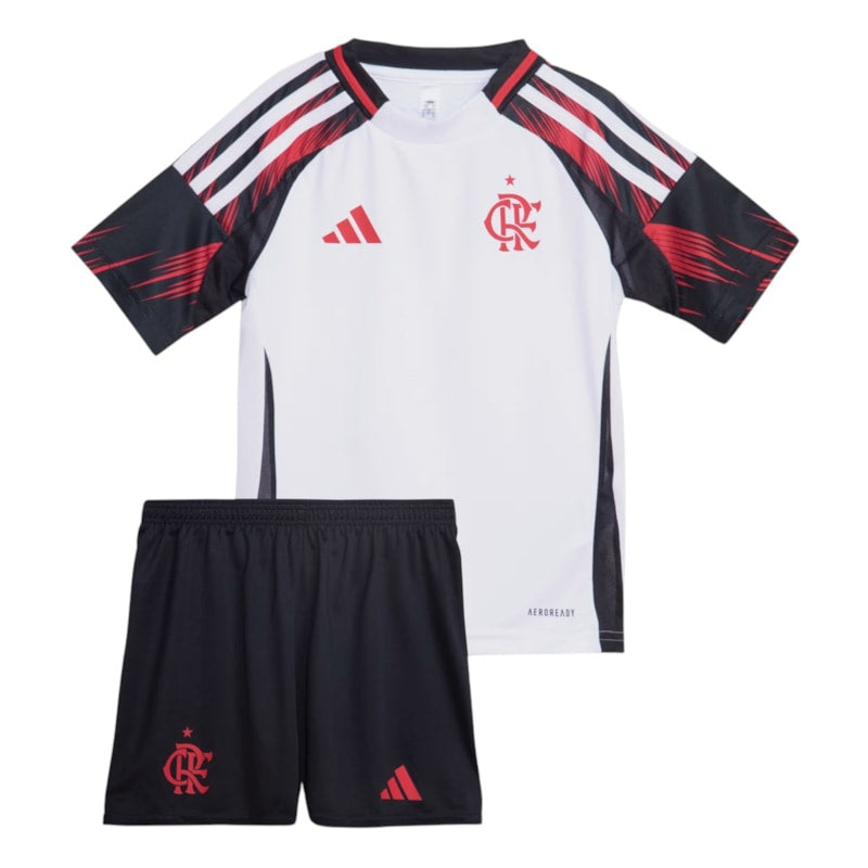 Conjunto Infantil Flamengo segundo equipación 2025/26