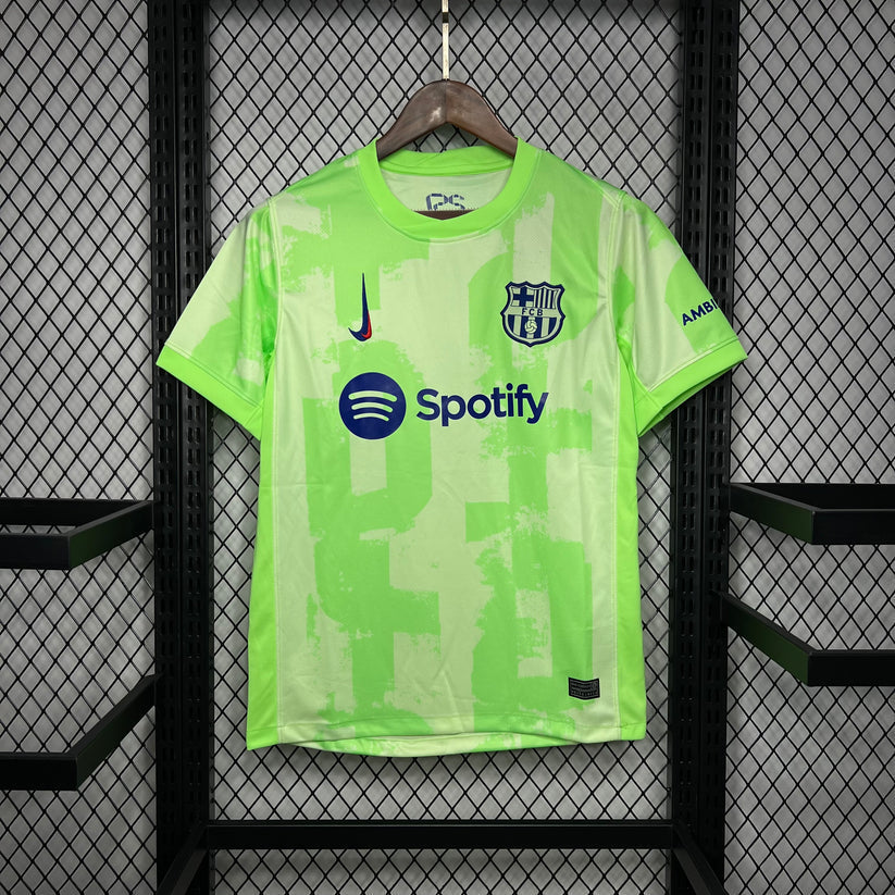 Camiseta Barcelona verde alternativo 2024/25
