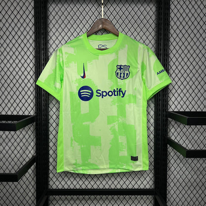 Camiseta Barcelona verde alternativo 2024/25