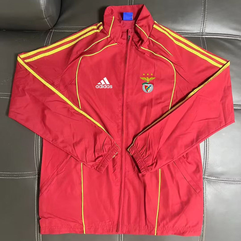 Chaqueta rojo y amarillo 2026/27 cierre completo