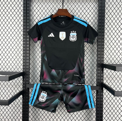 ARGENTINA PORTERO COPA DO MUNDO 2026 CONJUNTO INFANTIL