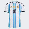 Camiseta MESSI Selección de Argentina principal blanca/azul - Copa del Mundo 2026