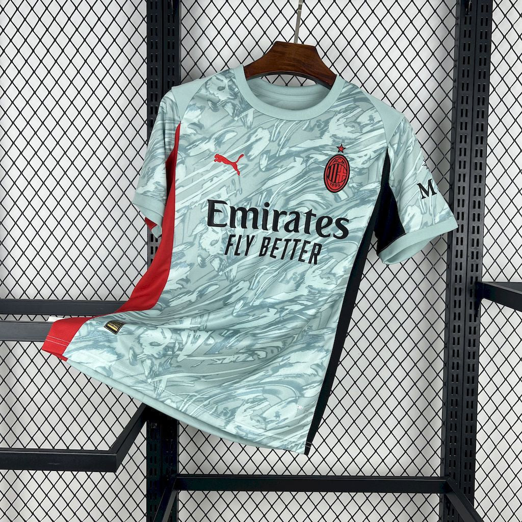 Camiseta Milan alternativa 2025/26