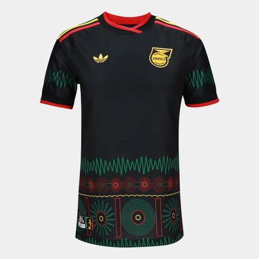 Camiseta Jamaica FEMENINA alternativa Copa del Mundo 2026 - negra