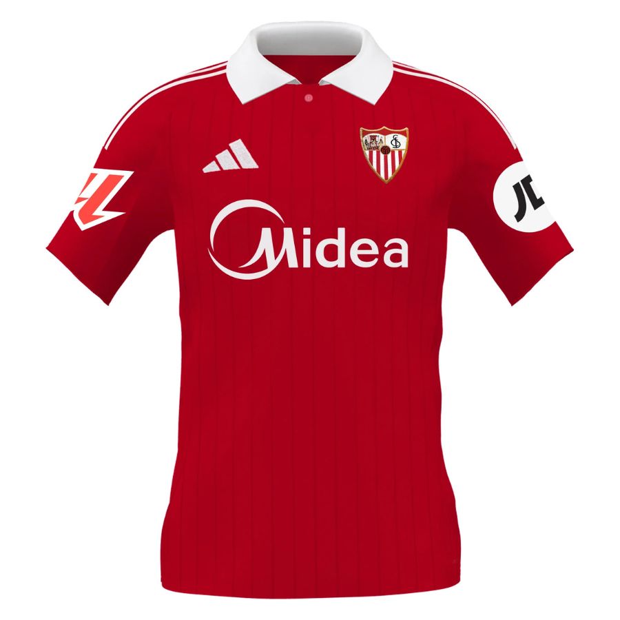 Camiseta Sevilla alternativa roja 2025/26