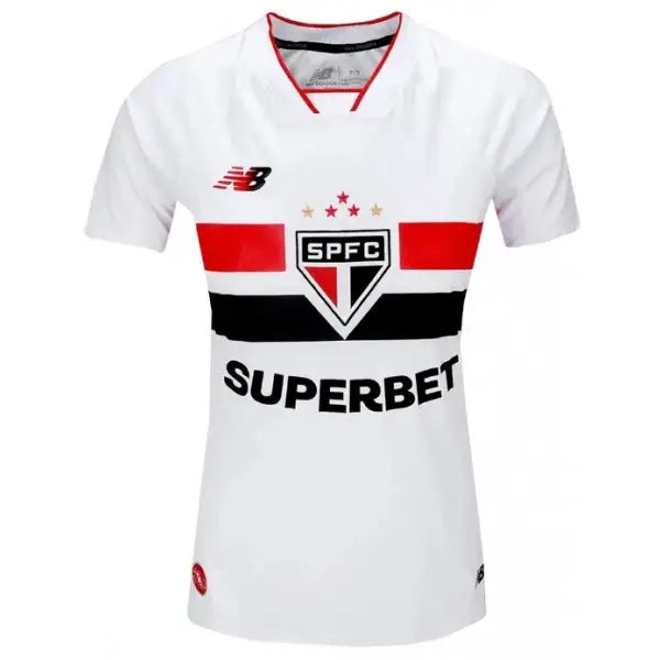 Camiseta São Paulo blanca Home 2026/27 - FEMENINA