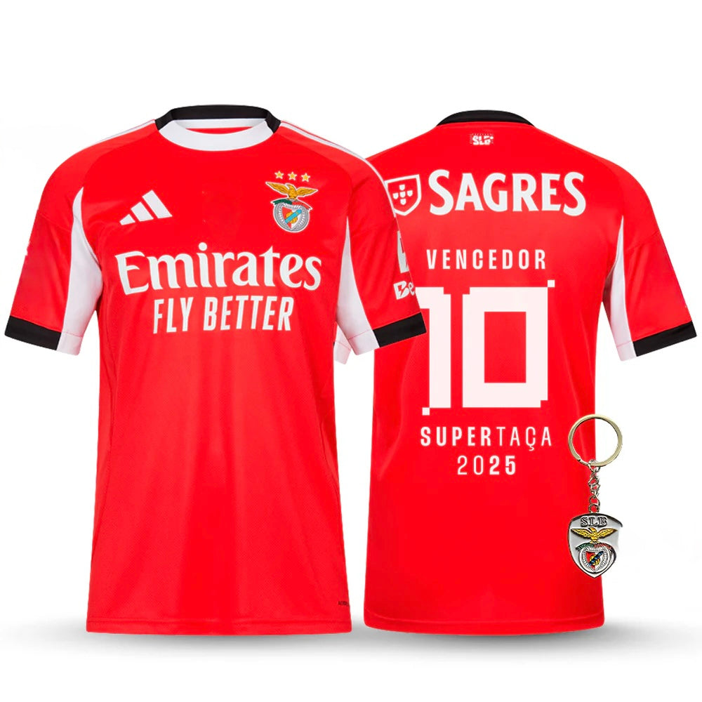 Camiseta campeón SUPERTAÇA PRINCIPAL roja 2025/26