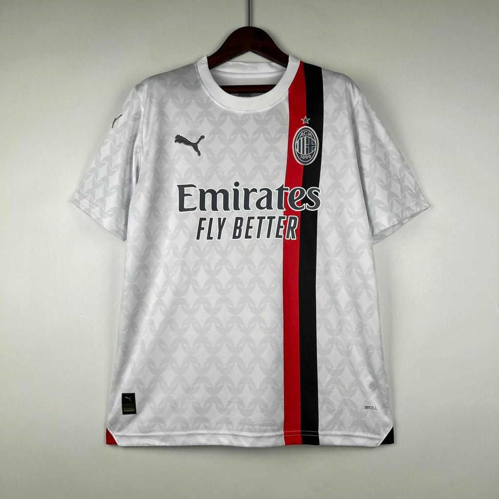 Camiseta Milan blanca Visitante 2023/24
