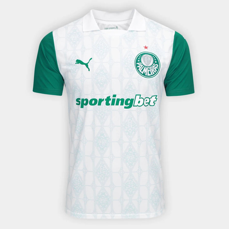 Camiseta Palmeiras blanca away 2025/26