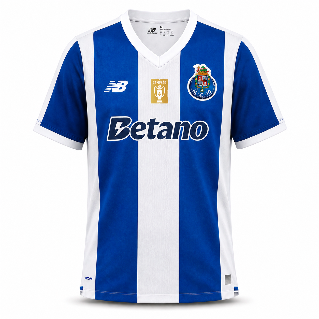 Camiseta dragón PRINCIPAL 2026/27 azul y blanca – LANZAMIENTO
