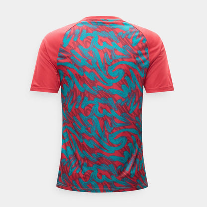 Camiseta Portugal pré jogo l 2026/27 - roja y verde